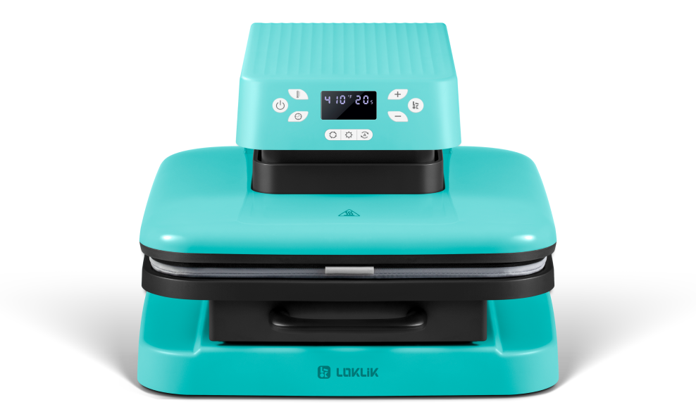 LOKLiK Auto Heat Press - Blue