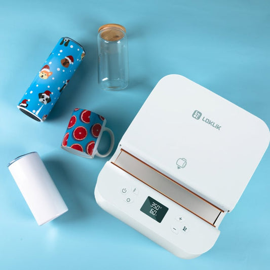 LOKLiK Auto Tumbler Heat Press - White